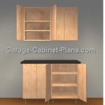 Easy 4 ft Garage Cabinet Plans