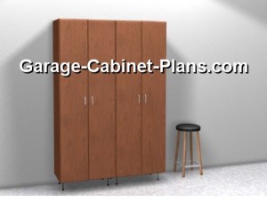 4 ft Garage Cabinet Towers
