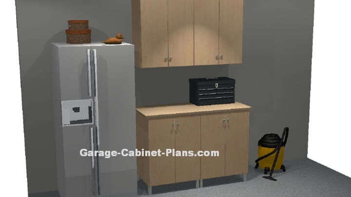 Easy garage cabinets to build.